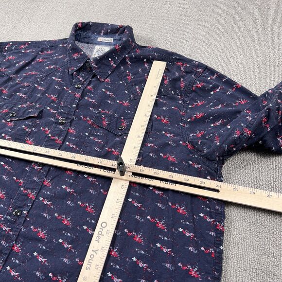 Moonshine Spirit Shirt Adult Extra Large Button Up Pearl Snap Western Casual Men - Picture 11 of 14